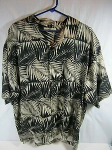Tommy Bahama Mens Silk Fun Hawaiian Floral Casual Camp Shirt Sz XL Beach Design - Picture 1 of 8