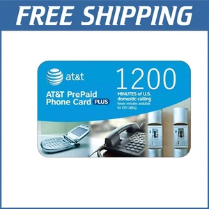 Budget-Friendly 1200 Minute Prepaid Phone Card: Fast PIN Access Available - Photo 1/6