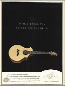 2003 Breedlove CM Classic E guitarra acústica anuncio 8 x 11 impresión de anuncio - Imagen 1 de 3