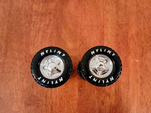1 Pair of Vintage Nylint Truck Axles and Wheels Replacement Parts. - Picture 1 of 3