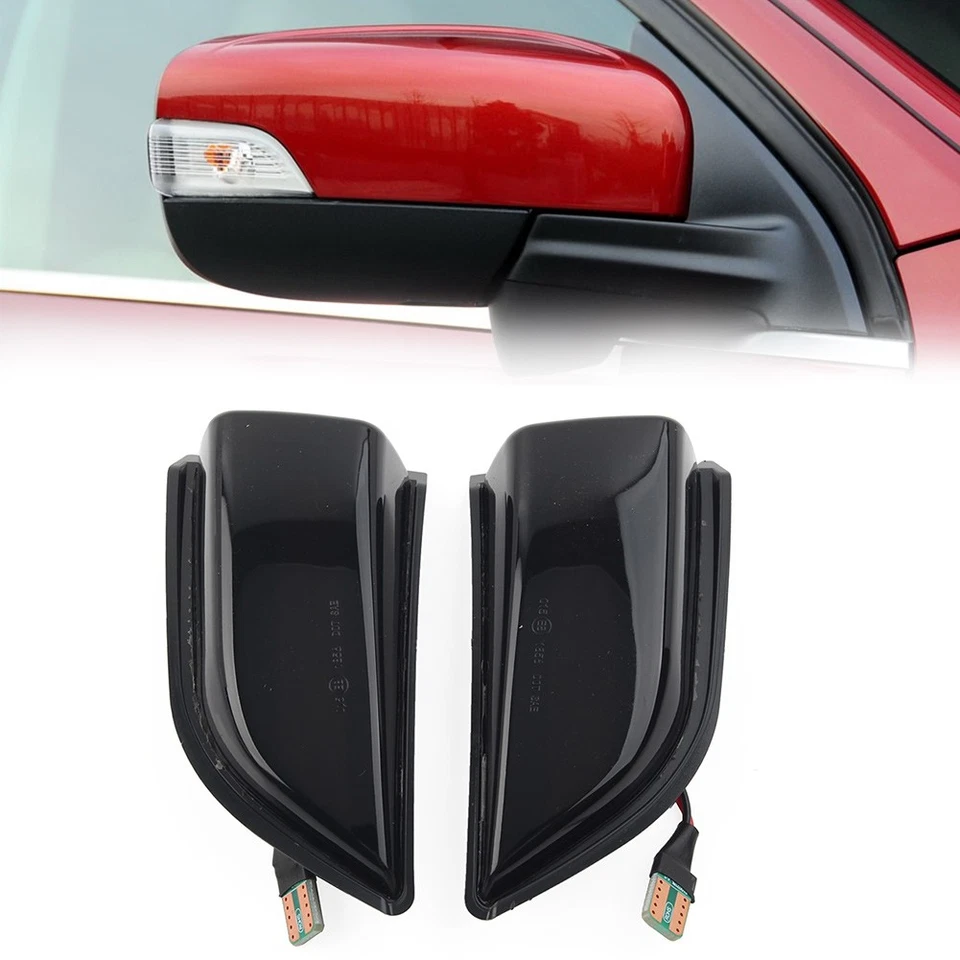 Luz intermitente de espejo retrovisor con luz de señal de giro dinámica para Volvo XC60 2008-14 EE. UU. Foto 1 de 4