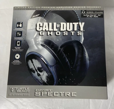 Call of Duty: Ghosts Ear Force Spectre Ltd Ed Gaming Headset TBS-4208-02 NEW - Image 1 of 4