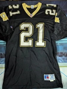 Vintage NFL Russell Authentic New Orleans Saints #21 Pro Cut Jersey, Size 44 - Picture 1 of 4