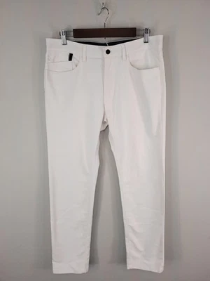Pantalones chinos elásticos de golf Polo Ralph Lauren para hombre 32x30* blancos de rendimiento Foto 1 de 4
