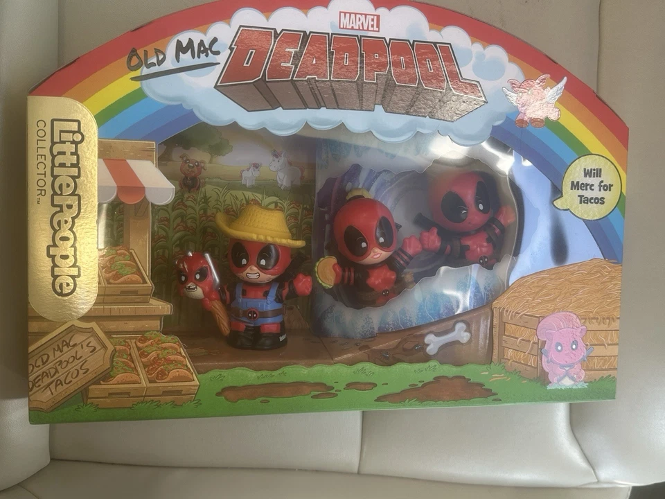 Mattel Creations Deadpool Little People Collection Nuevo En Caja Edición Limitada Foto 1 de 1