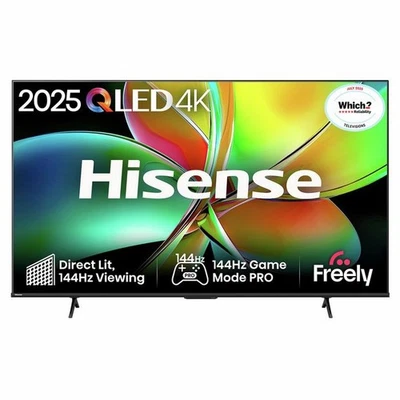 Hisense 65E78QTUK PRO 65" 144Hz 4K QLED smart tv - Image 1 of 4