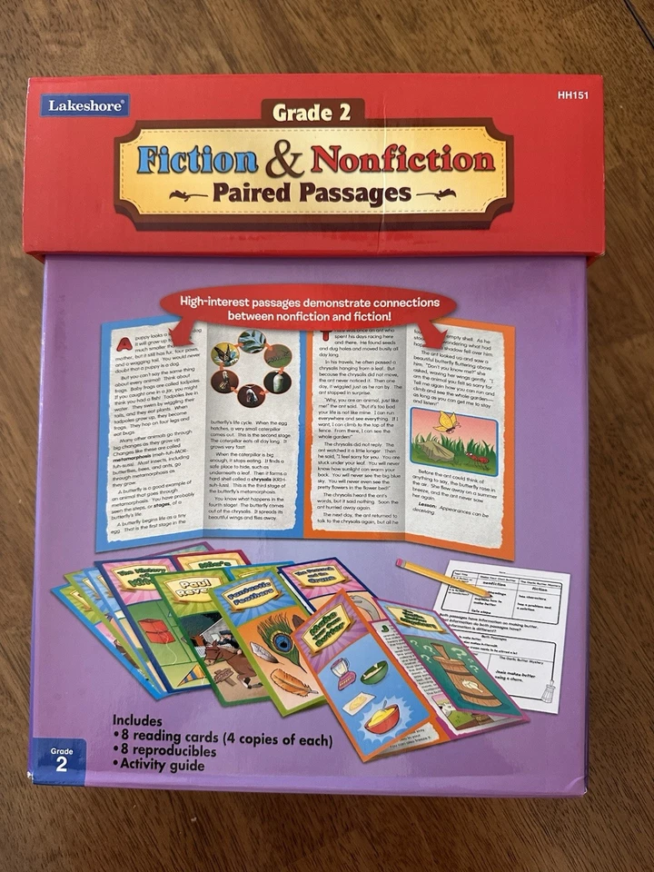 Lakeshore Fiction & Nonfiction Парные Проходы Класс 2 Новые (но Открытые)  - Изображение 1 из 4