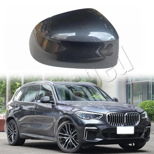 Sophisto Gray Right Side Rearview Mirror Cap Cover For BMW X3 G01 X5 G05 X6 G06 - Foto 1 di 5