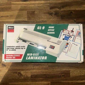 IBICO Laminator Model GL-9 Mid Size Laminator W/ Box. Turns On. - Picture 1 of 4