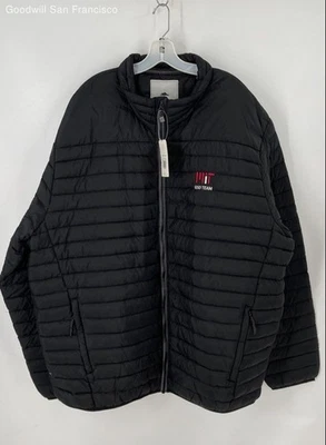 Chaqueta acolchada manga larga con bolsillos con cremallera completa negra Roots 73 talla 5XL nueva con etiquetas Foto 1 de 4