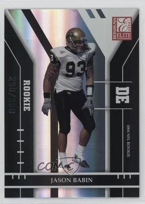 2004 Donruss Elite Rookie /500 Jason Babin #142 Rookie RC - Imagem 1 de 2
