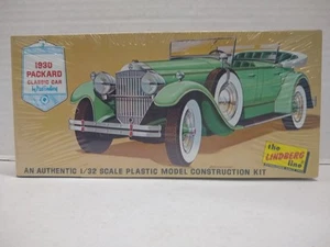 Lindberg #6009 1930 Packard Classic Car 1/32 Scale Plastic Model Kit - Picture 1 of 1