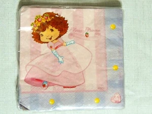  STRAWBERRY SHORTCAKE BERRY PRINCESS  16- LUNCH NAPKINS- PARTY SUPPLIES - Picture 1 of 1