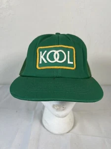 VTG Kool Cigarettes Mesh Snapback Trucker Hat Cap Green Large - Picture 1 of 7