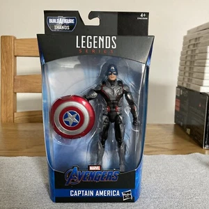 Figura de acción Marvel Legends Thanos BAF Avengers Series - Capitán América - Imagen 1 de 4