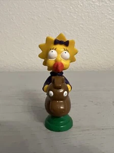 Maggie Simpson The Simpsons 2.5” Figure Knight Chess Piece Vntg 1992 Toy - Picture 1 of 9