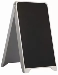 Plastic A Board 19.50x34.50" Chalkboard Sidewalk Sign Menu Display Double Sided - Picture 1 of 1