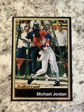 1991 Ballstreet Michael Jordan # 19 Baseball  Very Rare Card