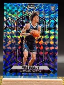 Baloncesto mosaico 2023-24 - Dereck Lively II RC - Blue Mosaic Prizm - No. 265 - Imagen 1 de 2