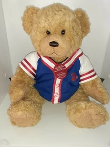 Limited Edition Build-A-Bear Brown Teddy Centennial Series Baseball Jersey Clean - Picture 1 of 5