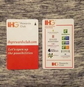 IHG Hotel Room Key Card, Holiday Inn IHG Rewards Card, contains 1 - Picture 1 of 1