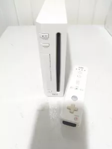 Nintendo Wii Konsole RVL 001 & Remote Stick NUR GETESTET FUNKTIONIERT - Bild 1 von 8