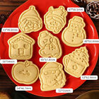3D Chocolate Cake Decorating Christmas Cookie Baking Mold Sugarcraft Mould_Wf