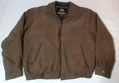 Vintage Weatherproof Suede Jacket Men's Size Large - Image 1 of 3