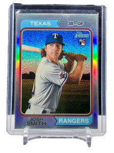 2023 Topps Heritage Josh Smith #384 RC Rookie Card Chrome Refractor /574