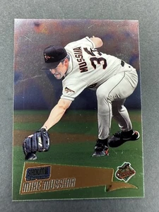 2000 #192 Mike Mussina Topps Stadium Club Cromo Béisbol Baltimore Orioles - Imagen 1 de 2