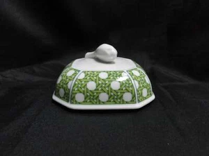 Villeroy & Boch Caribic, Green Palm Tree: Sugar Bowl Lid Only, No Bowl - Picture 1 of 4