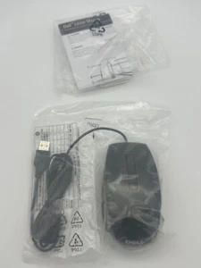 Genuine Dell 6 button USB Wired Laser Mouse - Black - Picture 1 of 2