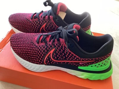 NWB Mens Nike React Infinity Run Flyknit 3 Size 11.5 DH5392-003 - Image 1 of 4