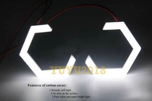 algodón blanco LED Hexagonal halos ojo ángel ojo demonio ojo para faro lámpara antiniebla - Imagen 1 de 62