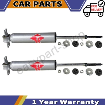 KYB Gas-A-Just Monotube Shocks Front Pair for 1972-1974 Dodge D100 Pickup RWD - Image 1 of 2