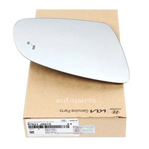 Genuine Side View Mirror Glass RIGHT w/ Heated Blind Spot For Hyundai Kona 18-23 - Picture 1 of 5