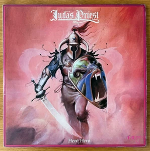 JUDAS PRIEST - HERO, HERO 1st UK Press Sea Gulls 1981 2xLP VG+ - Picture 1 of 10
