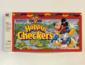 Disney Mickey's Hoppin' Checkers Brettspiel Milton Bradley 1993 KOMPLETT! sehr guter Zustand - Bild 1 von 4