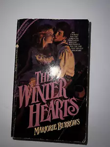 THE WINTER HEARTS by Marjorie Burrows RARE 1985 Romance Paperback Avon Books - Picture 1 of 1