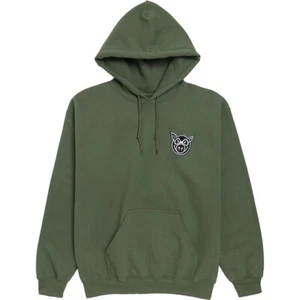 Pig Wheels Head Embrodered Men's Hooded Sweatshirt - Medium - Picture 1 of 1