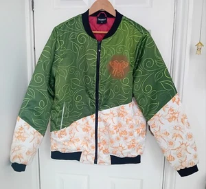 Fresh Hoods Floral Bee Bomber Jacket Size M used - Picture 1 of 7