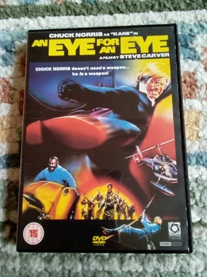An Eye for an Eye Starring Chuck Norris, Christopher Lee UK DVD - Image 1 of 3
