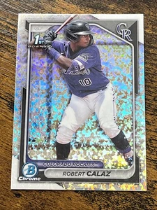 Robert Calaz 2024 Bowman Cromo 1° Mini Rifrattore Diamante BCP-131 (QTY) - Foto 1 di 2