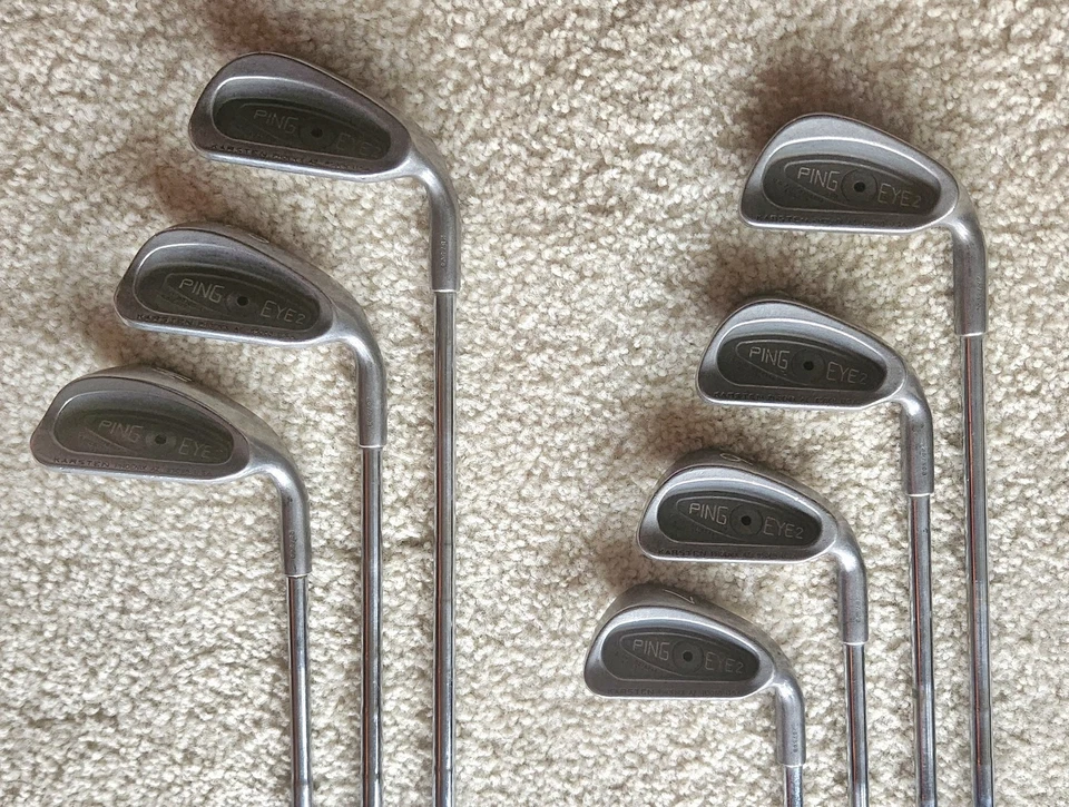 Juego de 2 varillas de hierro Ping Eye punto negro 3-5-6-7-8-9-PW N.º 4 IRON ZZ-Lite Foto 1 de 4