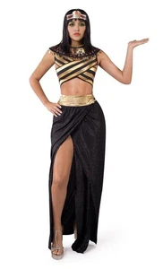 Sexy Disfraz y Accesorios Grande Antiguo Egipcio Cleopatra Faraón Reina Adulto - Imagen 1 de 9