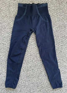 Navy Blue Leggings By Gymshark Size 4 EUC - Picture 1 of 5