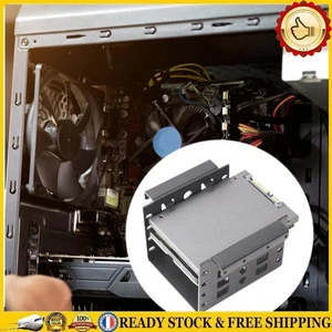 Caddy Chassis Internal Mounting Adapter Bracket Aluminum Alloy PC Computer Tray - Zdjęcie 1 z 12