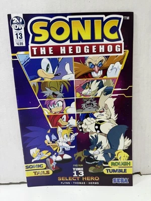 SONIC The HEDGEHOG Comic Book IDW #13-A January 2019 BRAND NEW!!! BRAND NEW!!- - Image 1 of 3