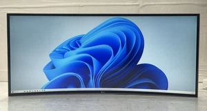 LG 34" IPS UltraWide WQHD Curved Monitor (3440x1440) 34CB99-W - Picture 1 of 12