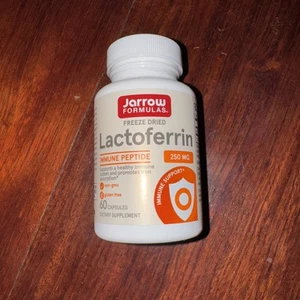 Jarrow Formulas Freeze Dried Lactoferrin 250 mg 60 Count - Picture 1 of 2